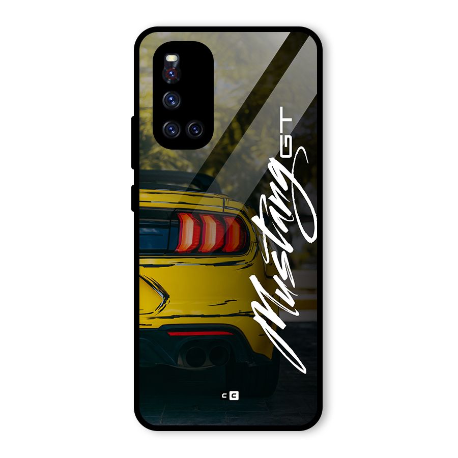 Amazing Mad Car Glass Back Case for Vivo V19