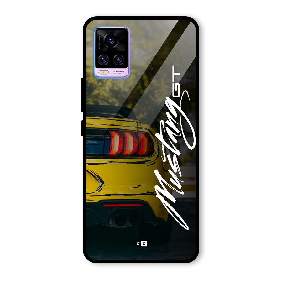 Amazing Mad Car Glass Back Case for Vivo V20 Pro