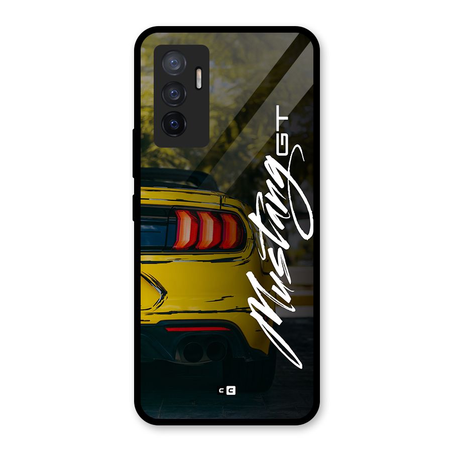 Amazing Mad Car Glass Back Case for Vivo V23e