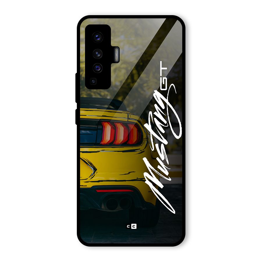 Amazing Mad Car Glass Back Case for Vivo X50