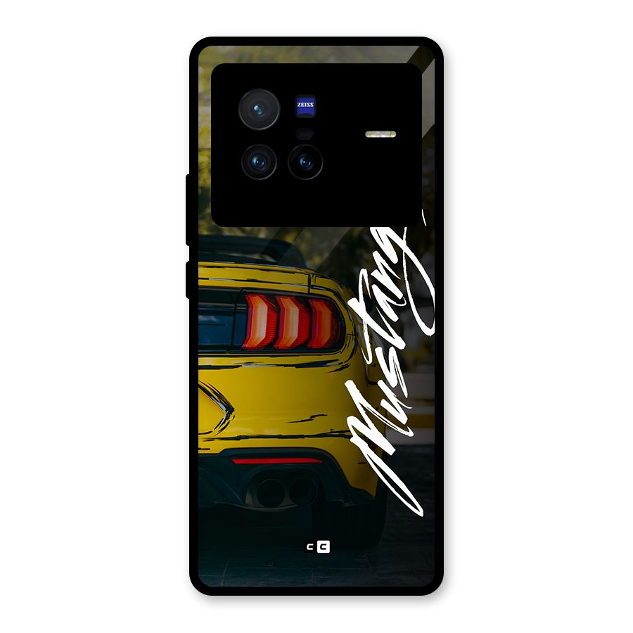 Amazing Mad Car Glass Back Case for Vivo X80