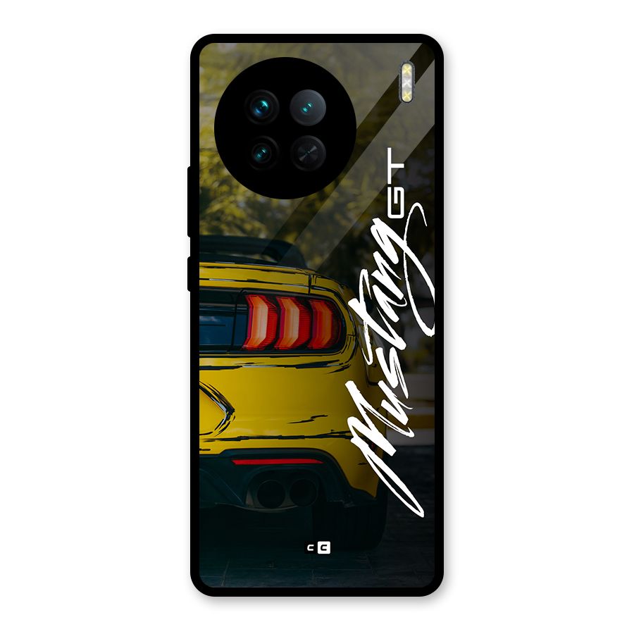 Amazing Mad Car Glass Back Case for Vivo X90