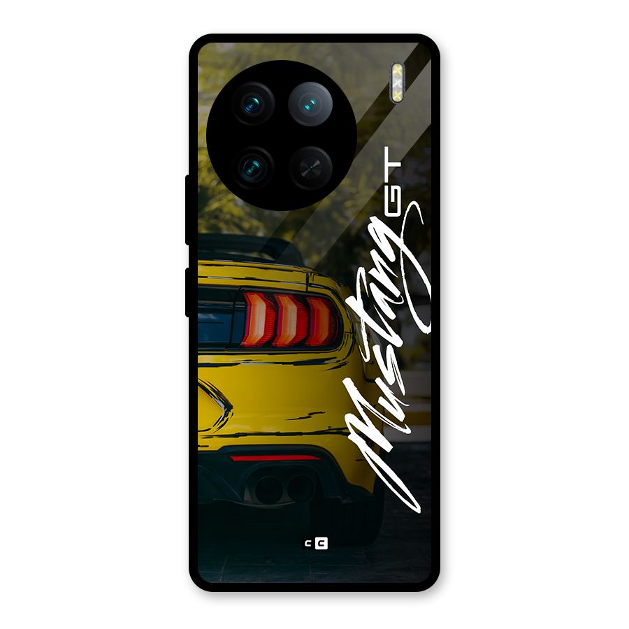 Amazing Mad Car Glass Back Case for Vivo X90 Pro
