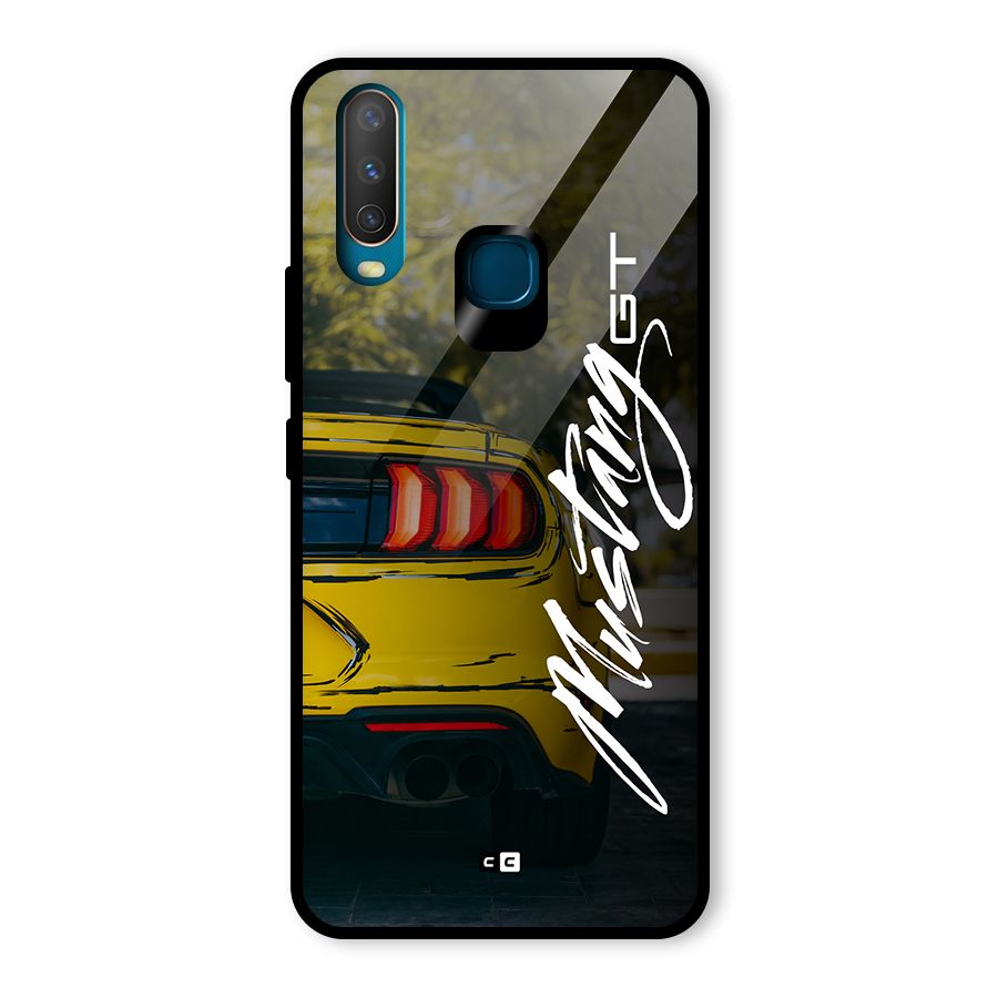 Amazing Mad Car Glass Back Case for Vivo Y15