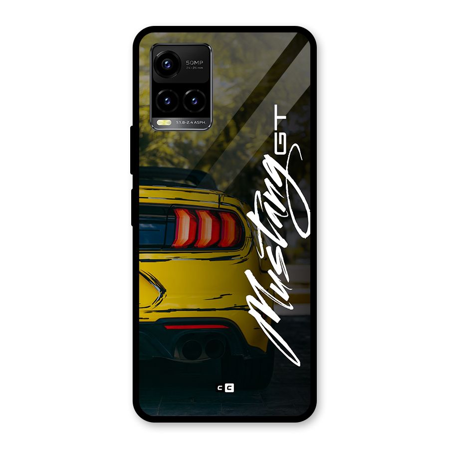 Amazing Mad Car Glass Back Case for Vivo Y21T