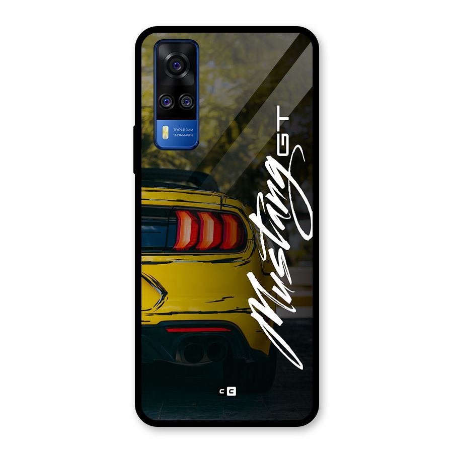 Amazing Mad Car Glass Back Case for Vivo Y31