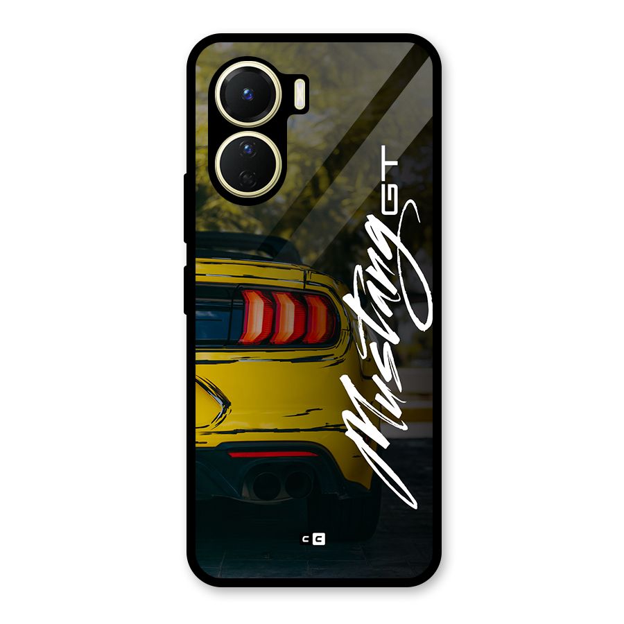 Amazing Mad Car Glass Back Case for Vivo Y56