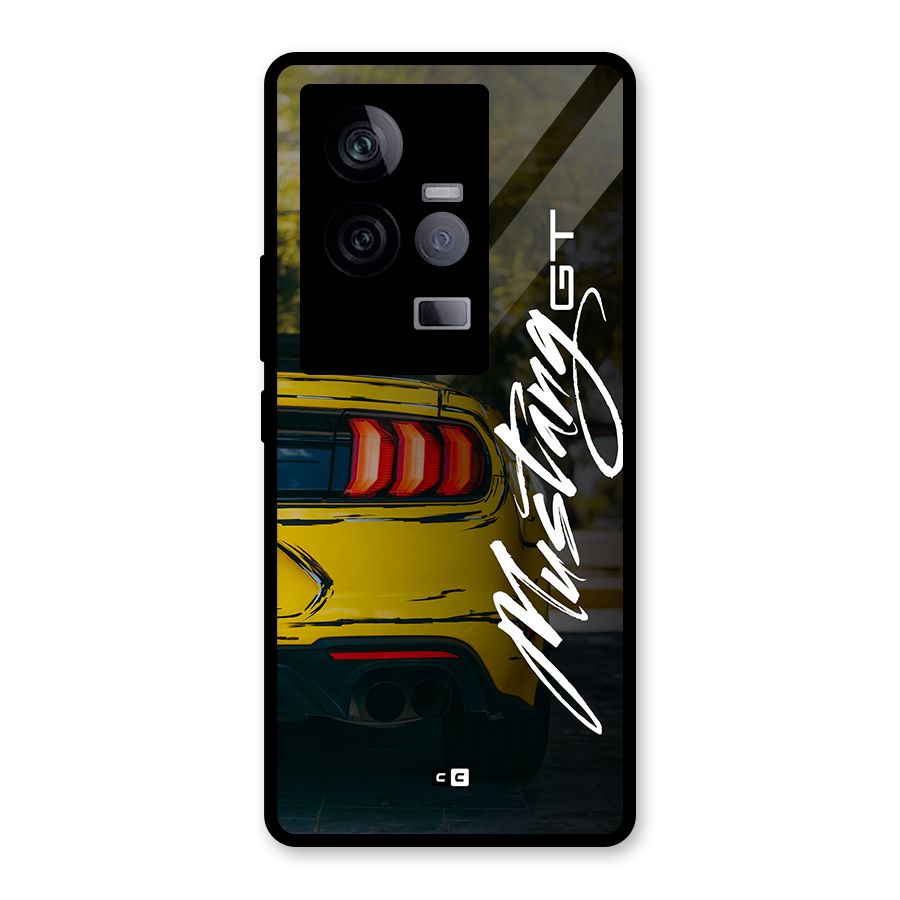 Amazing Mad Car Glass Back Case for Vivo iQOO 11 5G