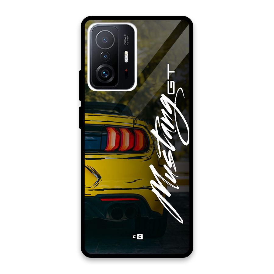 Amazing Mad Car Glass Back Case for Xiaomi 11T Pro