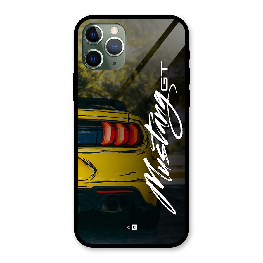 Amazing Mad Car Glass Back Case for iPhone 11 Pro