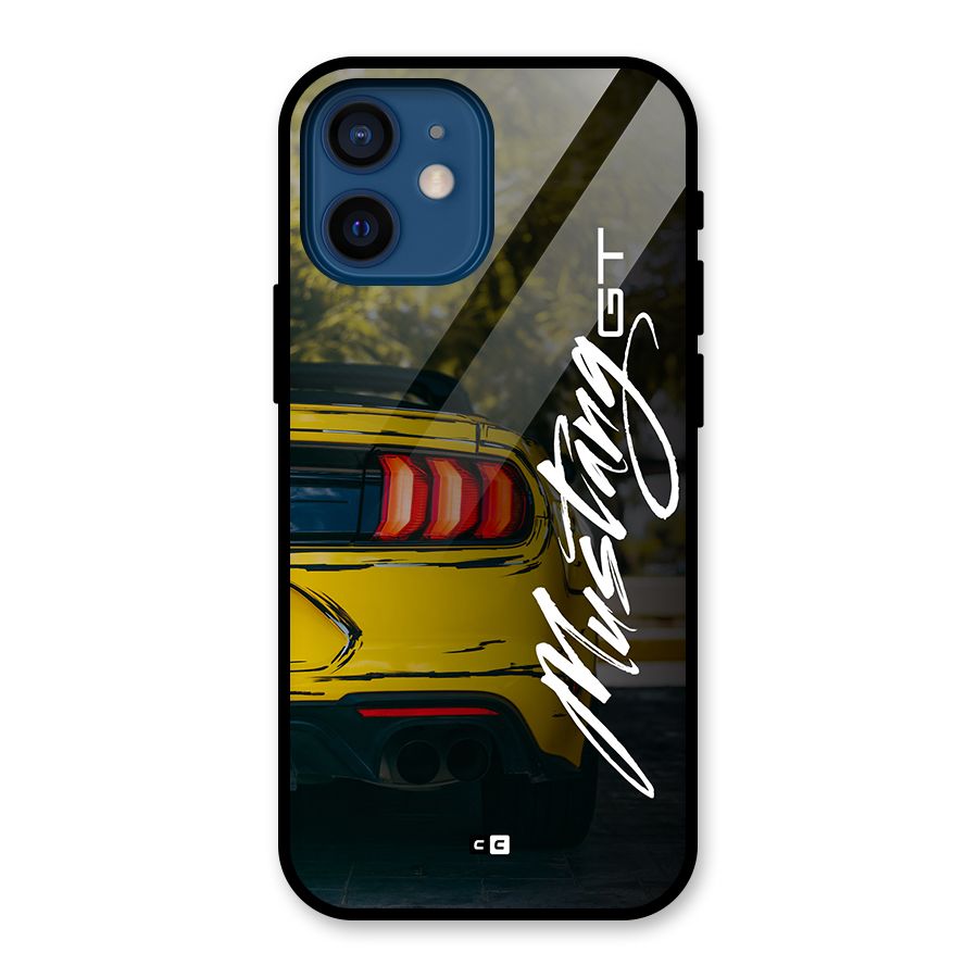 Amazing Mad Car Glass Back Case for iPhone 12 Mini
