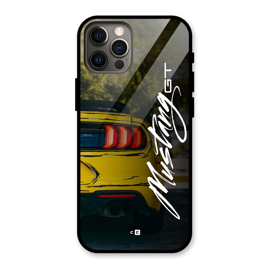 Amazing Mad Car Glass Back Case for iPhone 12 Pro
