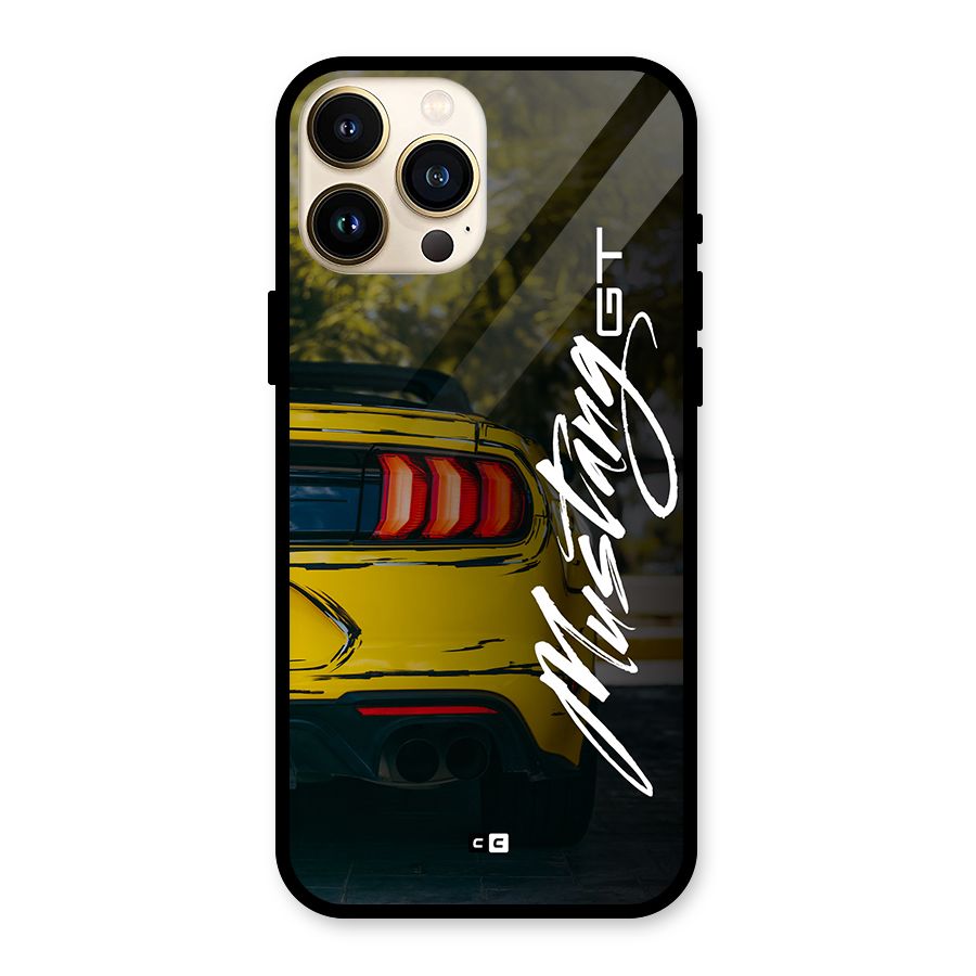 Amazing Mad Car Glass Back Case for iPhone 13 Pro Max