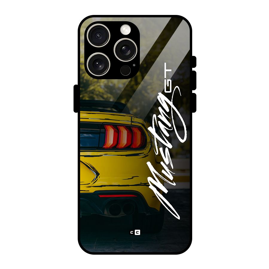 Amazing Mad Car Glass Back Case for iPhone 15 Pro Max