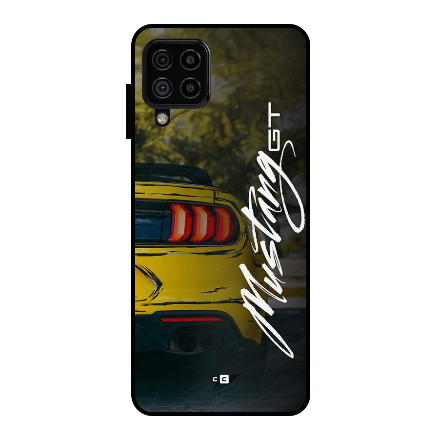 Amazing Mad Car Metal Back Case for Galaxy A22 4G