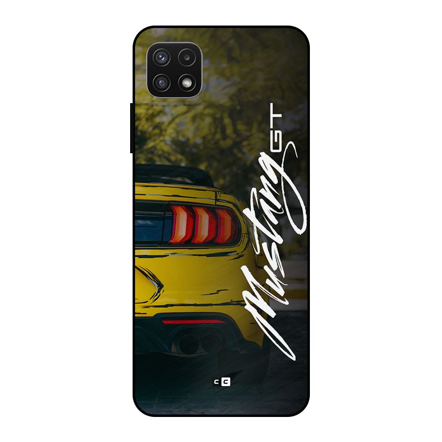 Amazing Mad Car Metal Back Case for Galaxy A22 5G