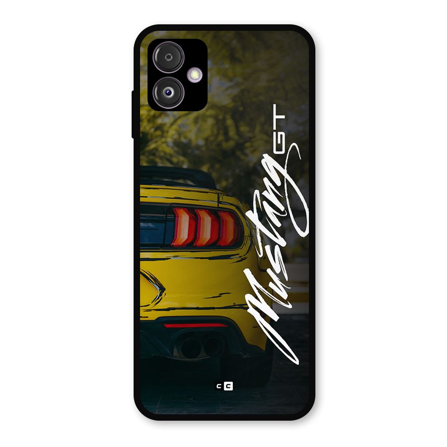 Amazing Mad Car Metal Back Case for Galaxy F14