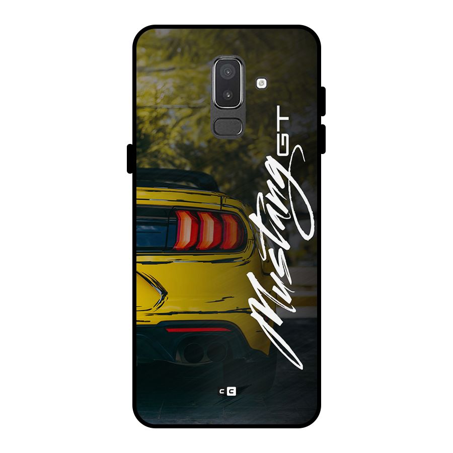 Amazing Mad Car Metal Back Case for Galaxy On8 (2018)