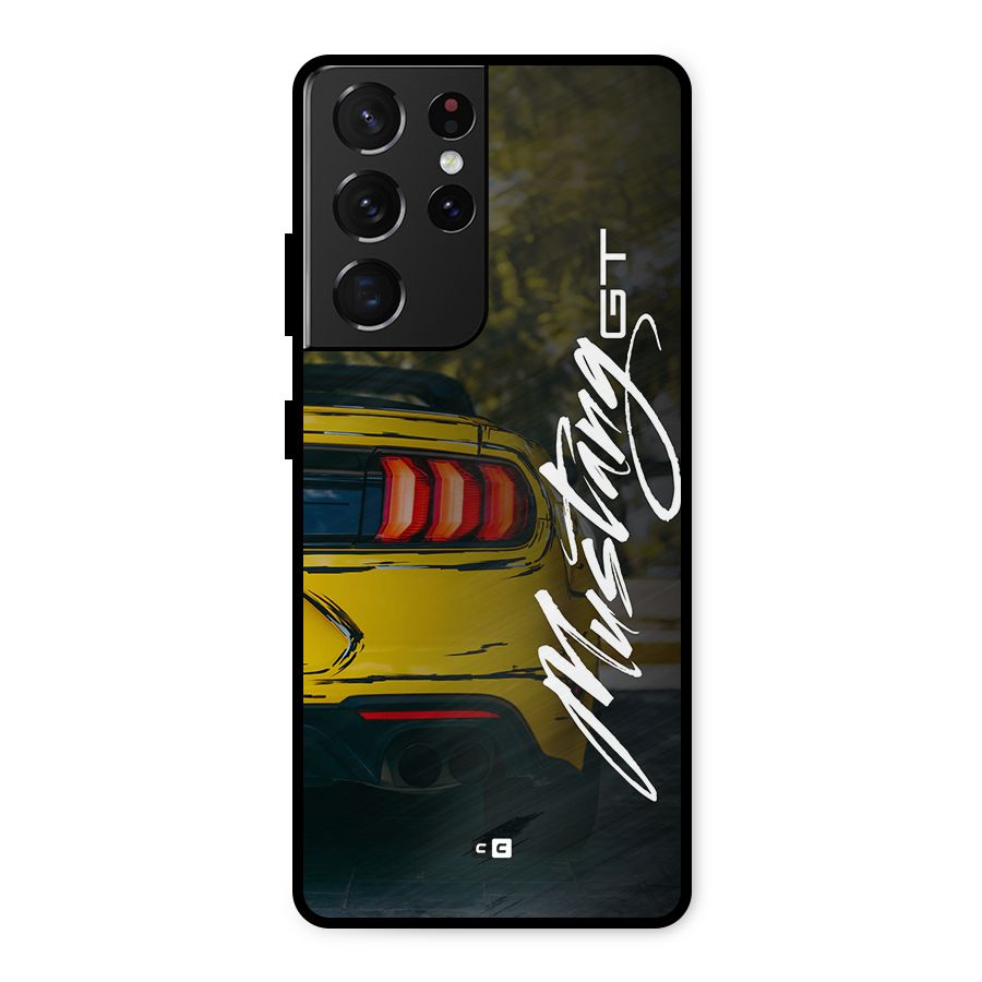 Amazing Mad Car Metal Back Case for Galaxy S21 Ultra 5G