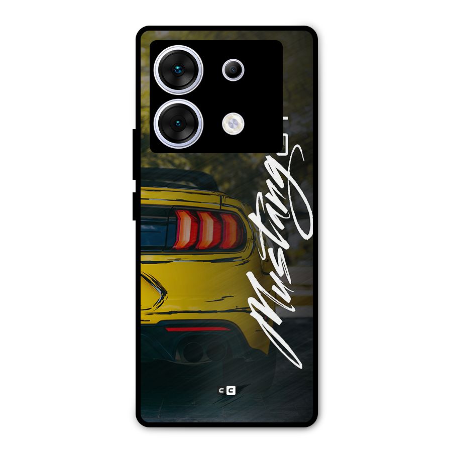 Amazing Mad Car Metal Back Case for Infinix Zero 30 5G
