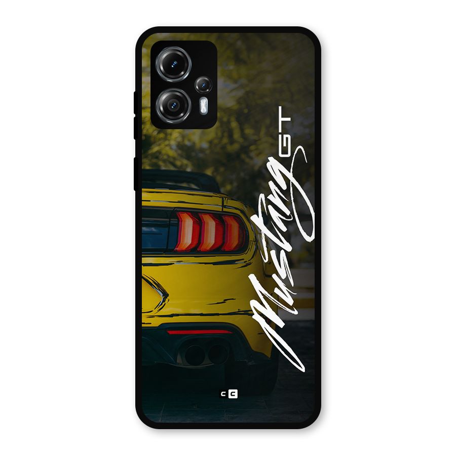 Amazing Mad Car Metal Back Case for Moto G13