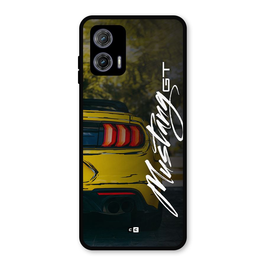 Amazing Mad Car Metal Back Case for Moto G73