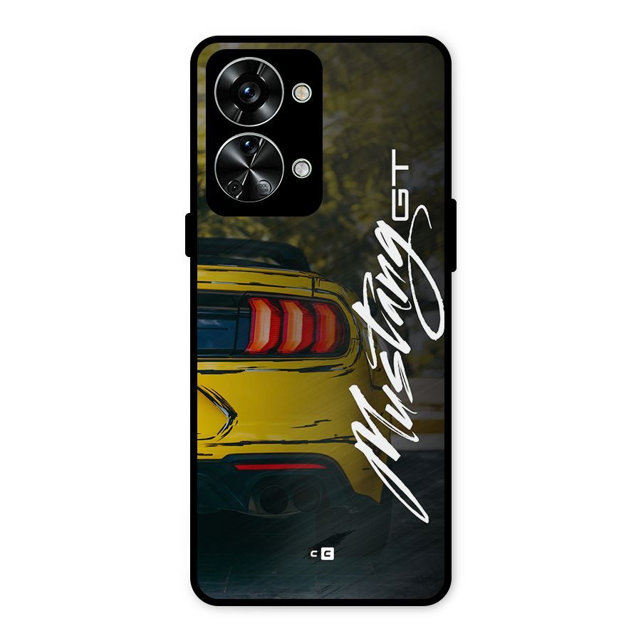 Amazing Mad Car Metal Back Case for OnePlus Nord 2T