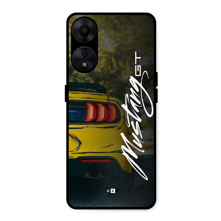 Amazing Mad Car Metal Back Case for Oppo A78 5G