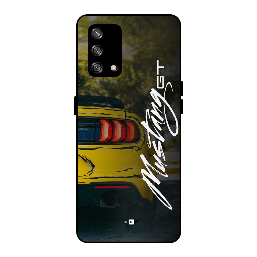 Amazing Mad Car Metal Back Case for Oppo F19