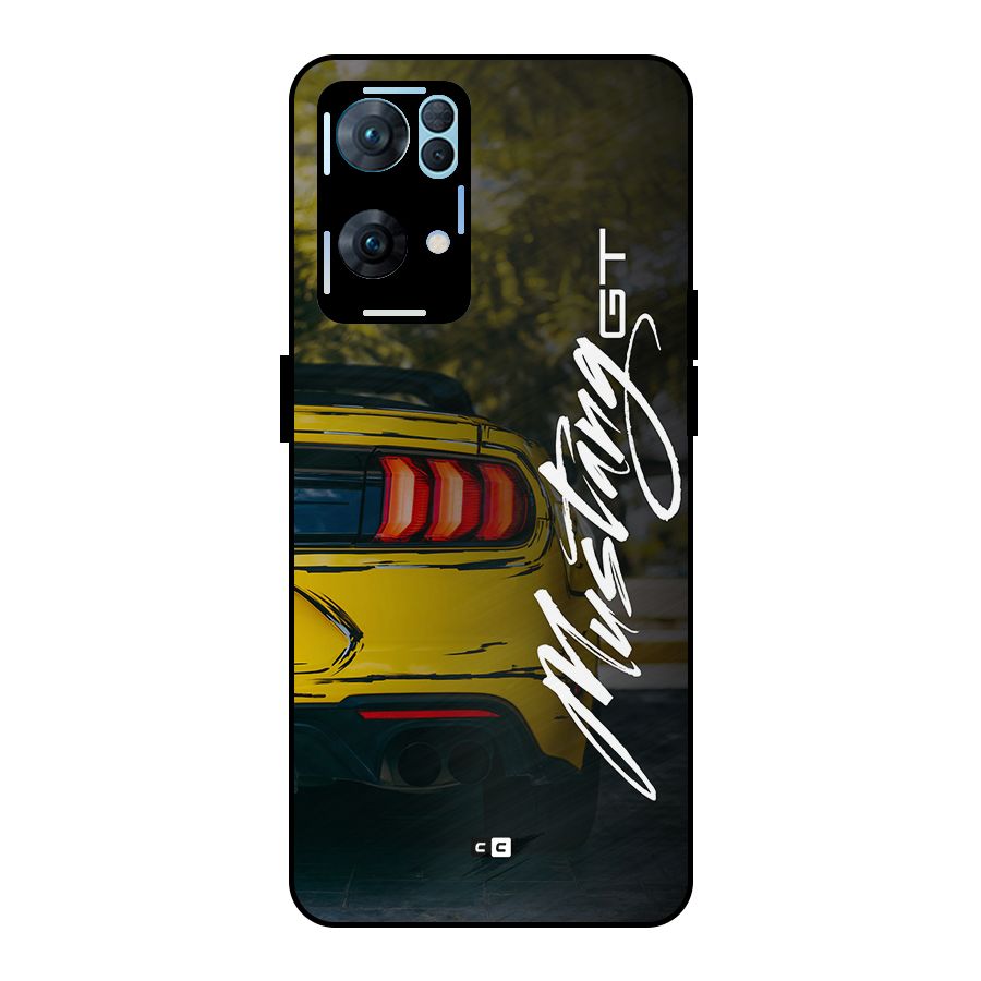 Amazing Mad Car Metal Back Case for Oppo Reno7 Pro 5G
