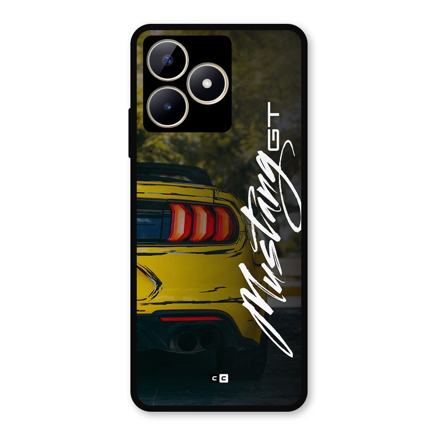 Amazing Mad Car Metal Back Case for Realme C53