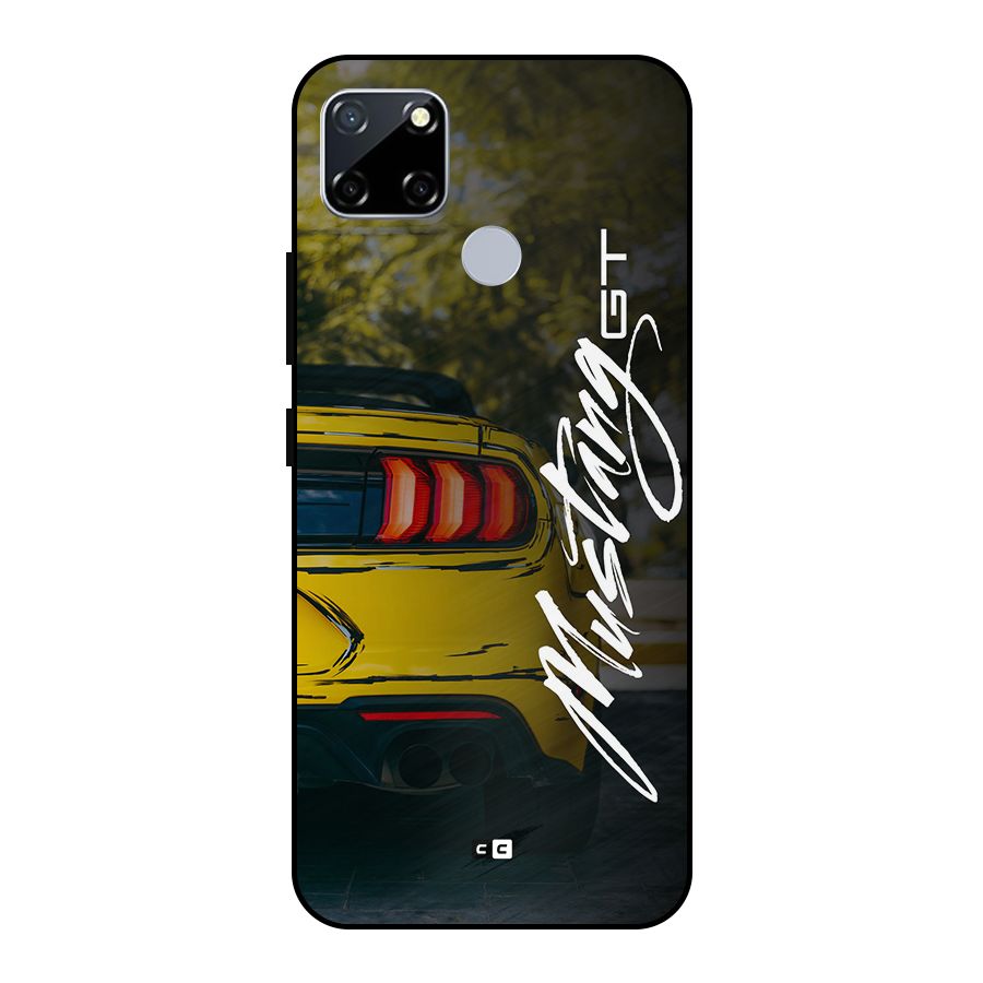 Amazing Mad Car Metal Back Case for Realme Narzo 20