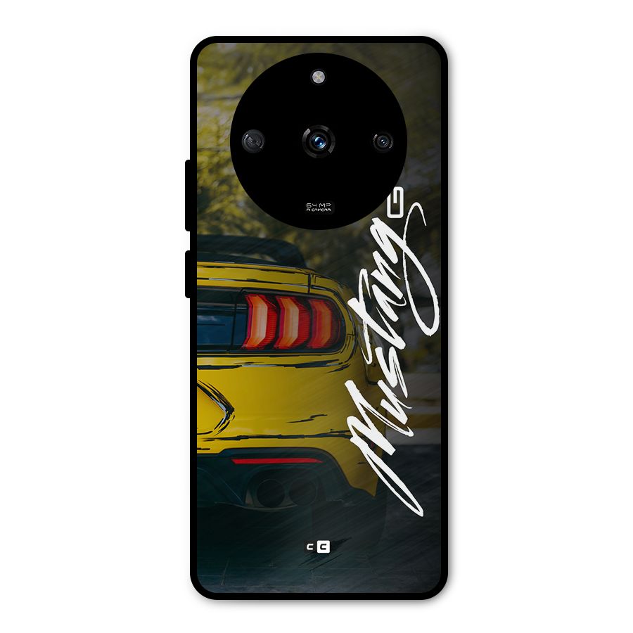 Amazing Mad Car Metal Back Case for Realme Narzo 60 5G