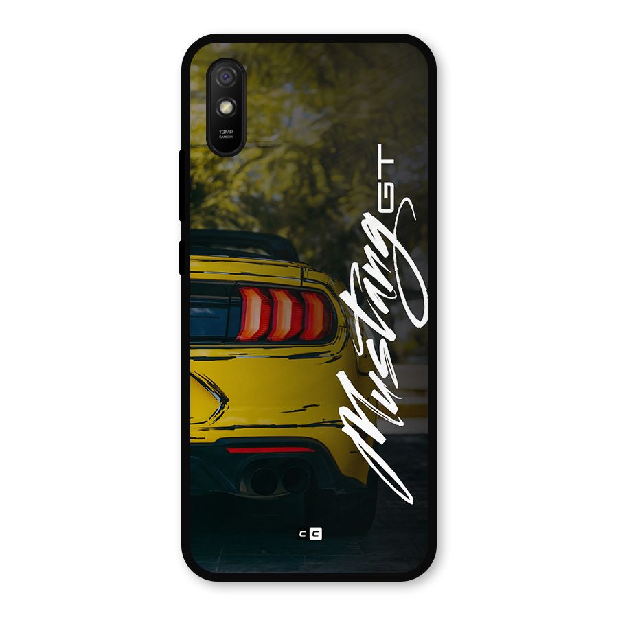Amazing Mad Car Metal Back Case for Redmi 9a