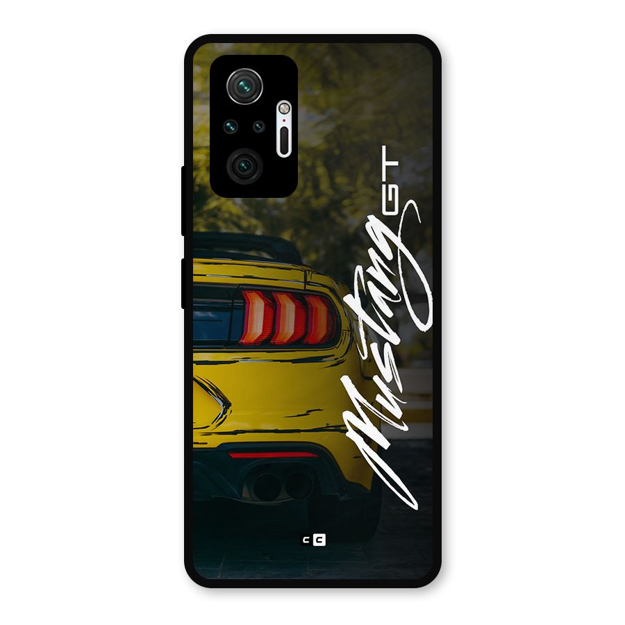 Amazing Mad Car Metal Back Case for Redmi Note 10 Pro