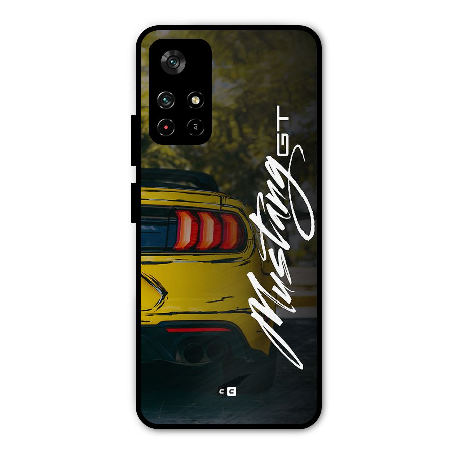 Amazing Mad Car Metal Back Case for Redmi Note 11T 5G