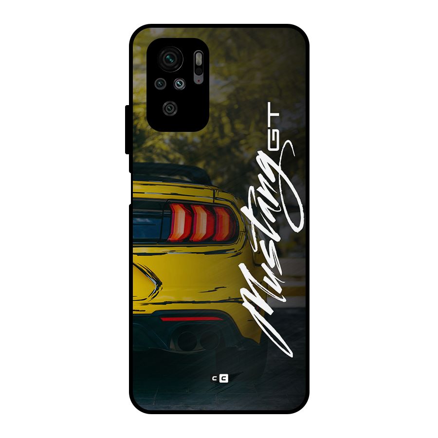 Amazing Mad Car Metal Back Case for Redmi Note 11 SE