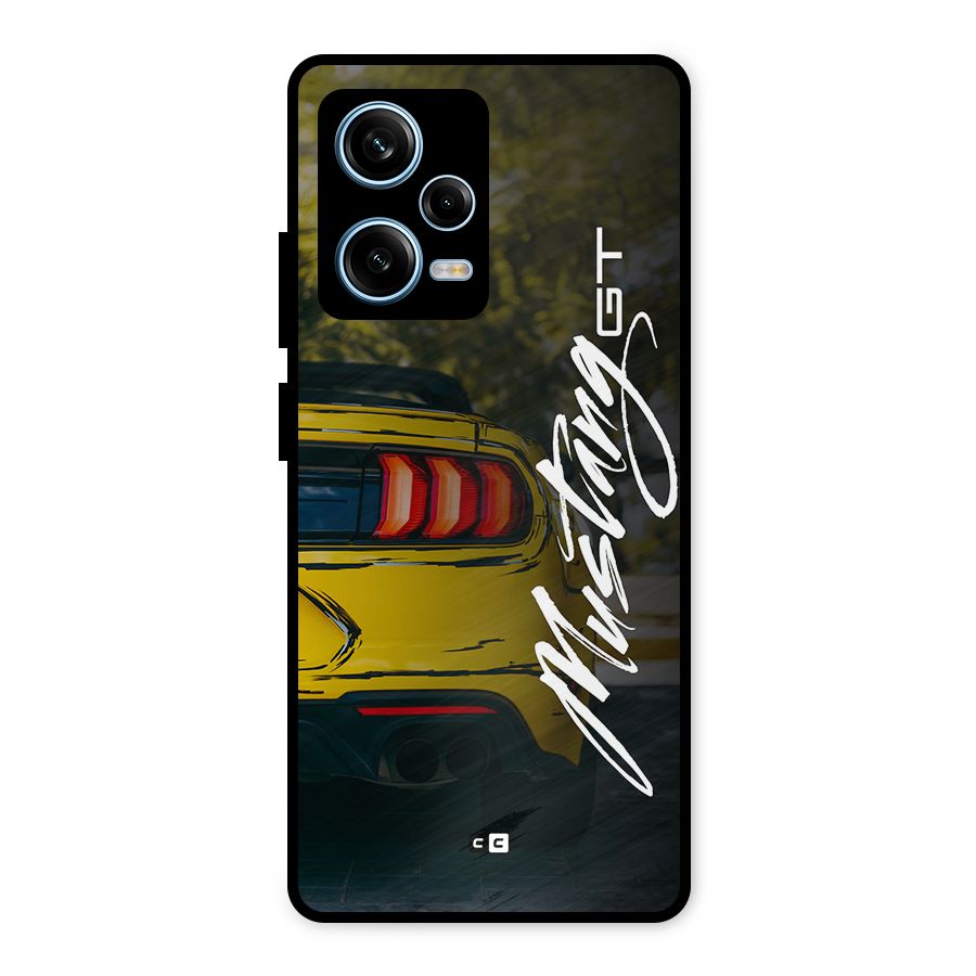 Amazing Mad Car Metal Back Case for Redmi Note 12 Pro