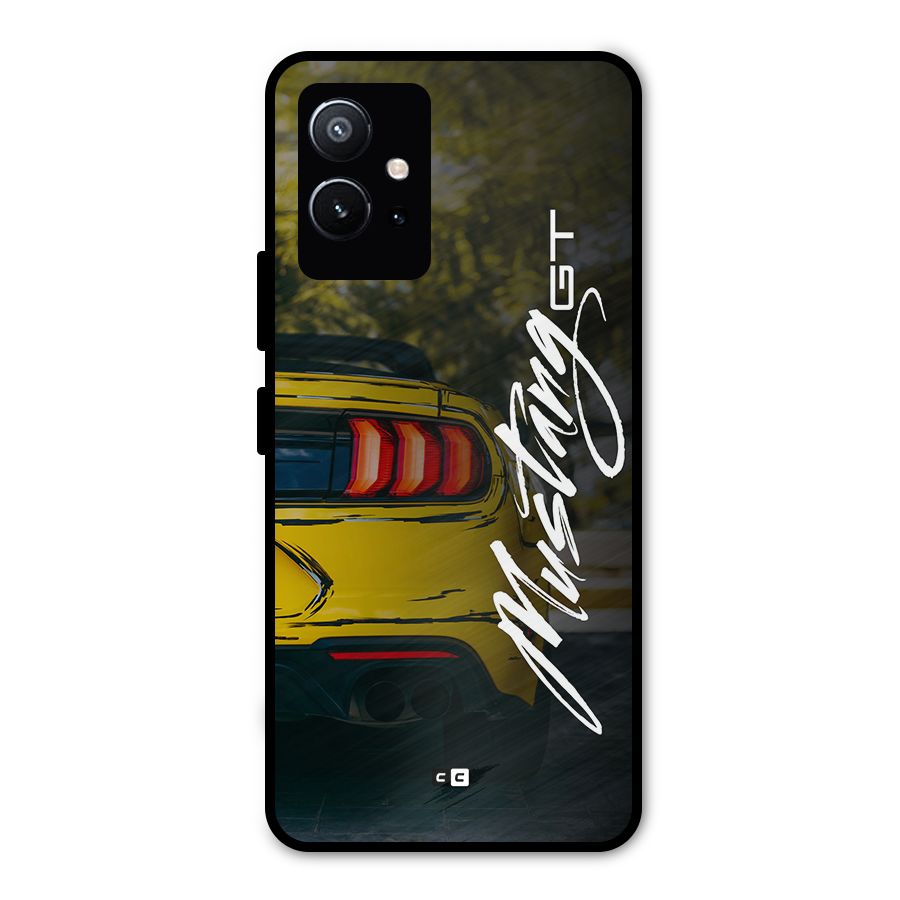 Amazing Mad Car Metal Back Case for Vivo T1 5G