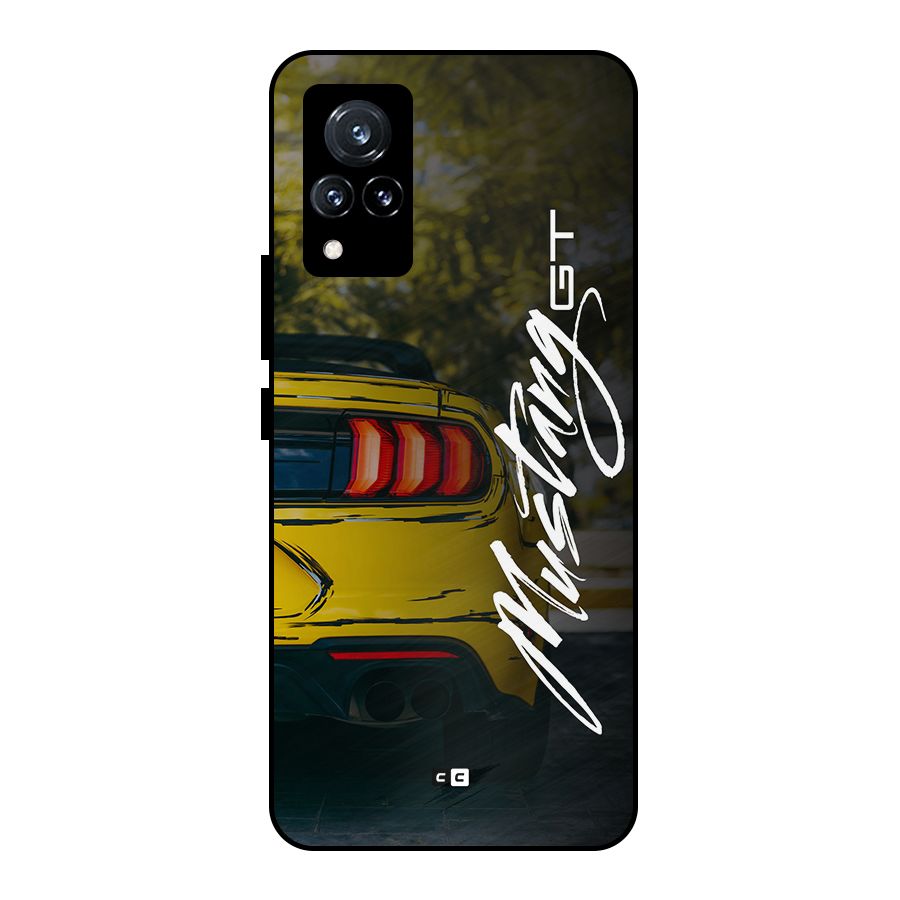 Amazing Mad Car Metal Back Case for Vivo V21 5G