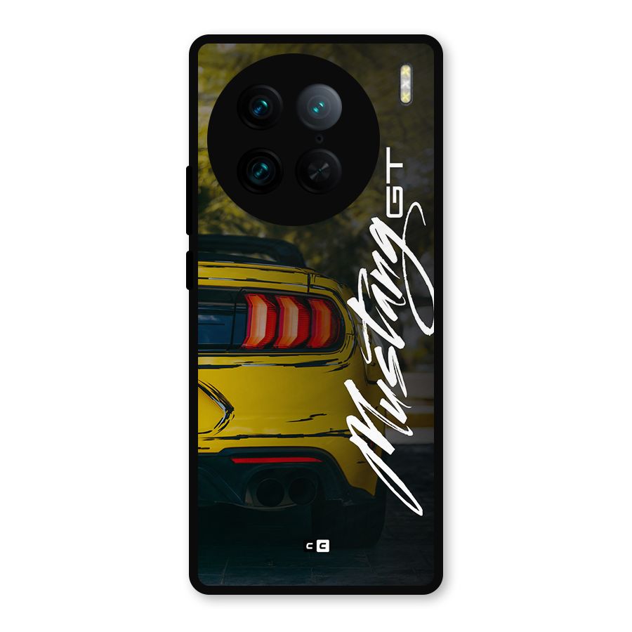 Amazing Mad Car Metal Back Case for Vivo X90 Pro