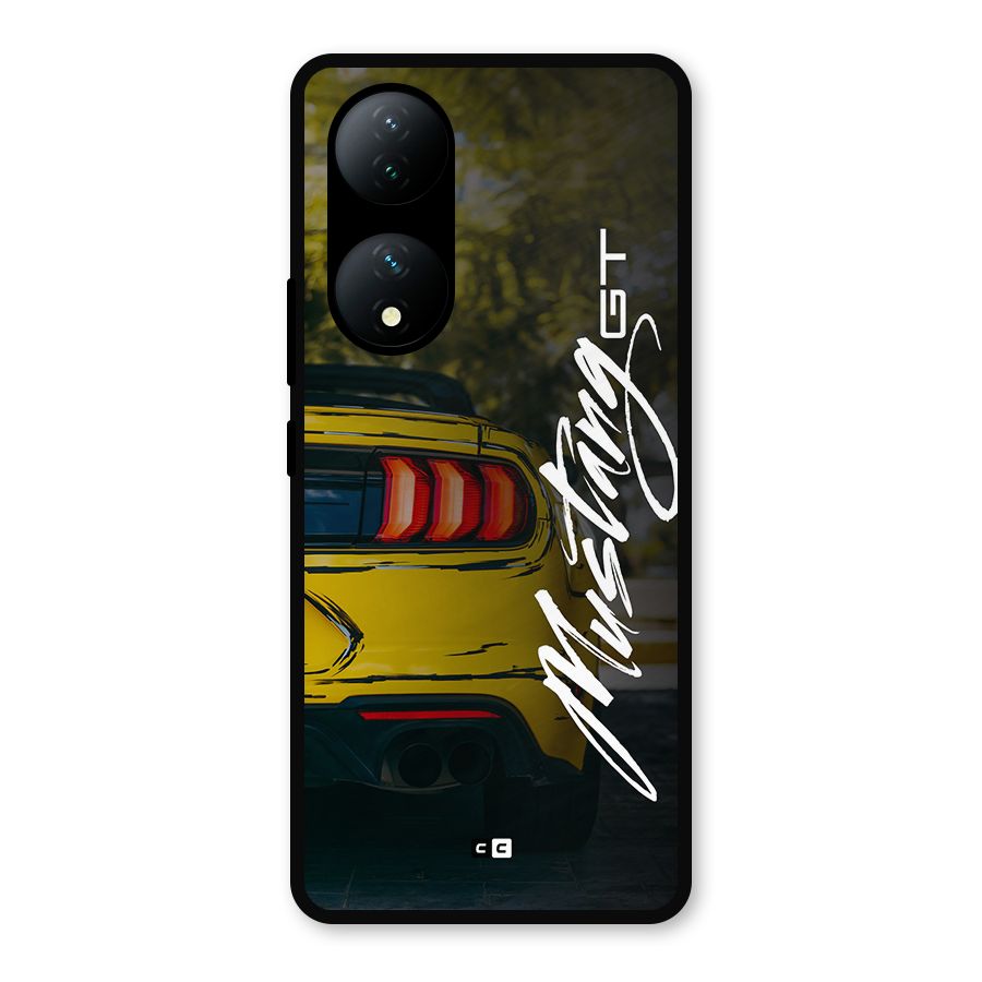 Amazing Mad Car Metal Back Case for Vivo Y100a