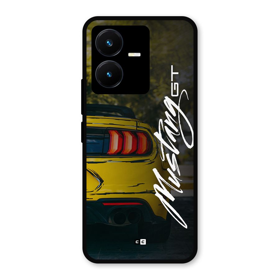 Amazing Mad Car Metal Back Case for Vivo Y22