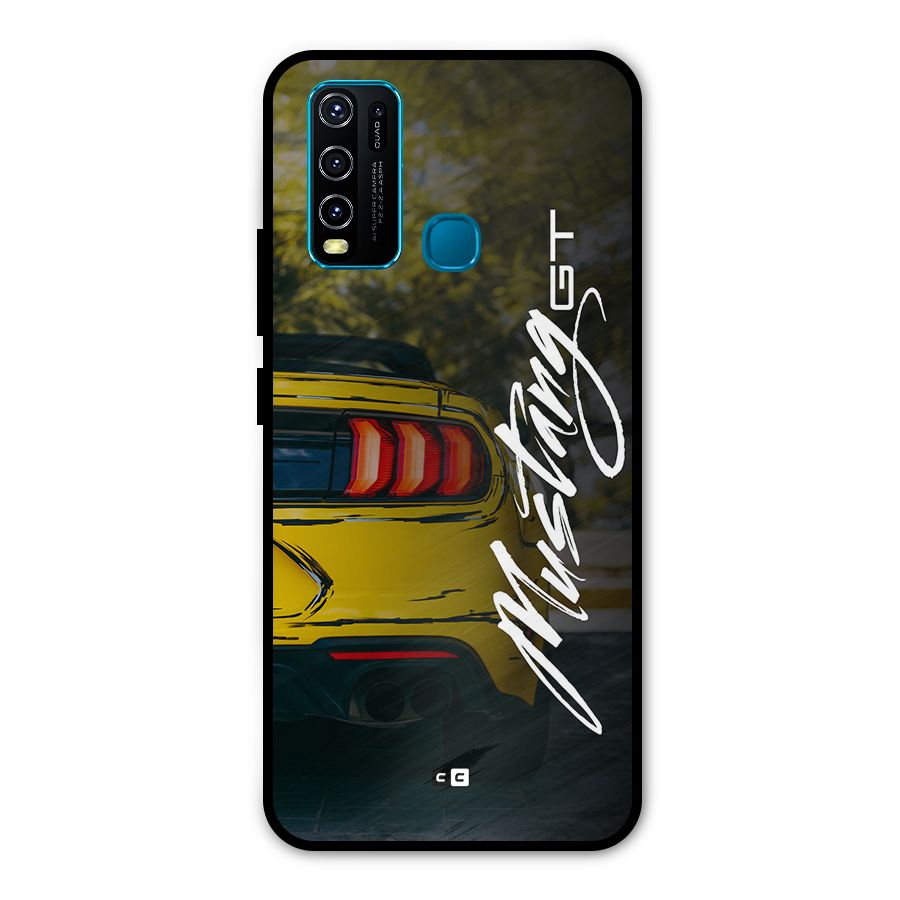 Amazing Mad Car Metal Back Case for Vivo Y30