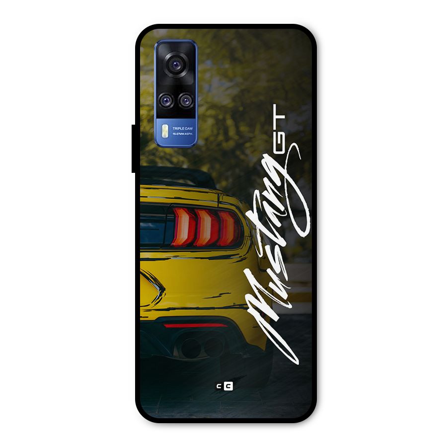 Amazing Mad Car Metal Back Case for Vivo Y31