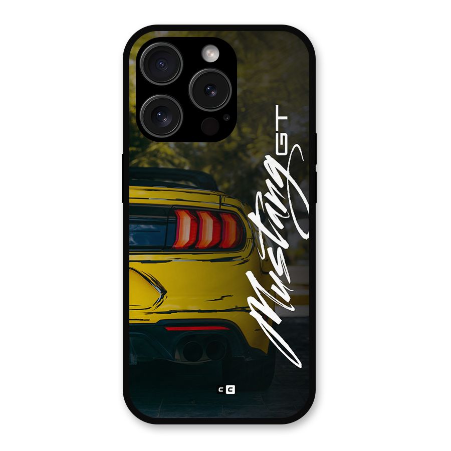 Amazing Mad Car Metal Back Case for iPhone 15 Pro