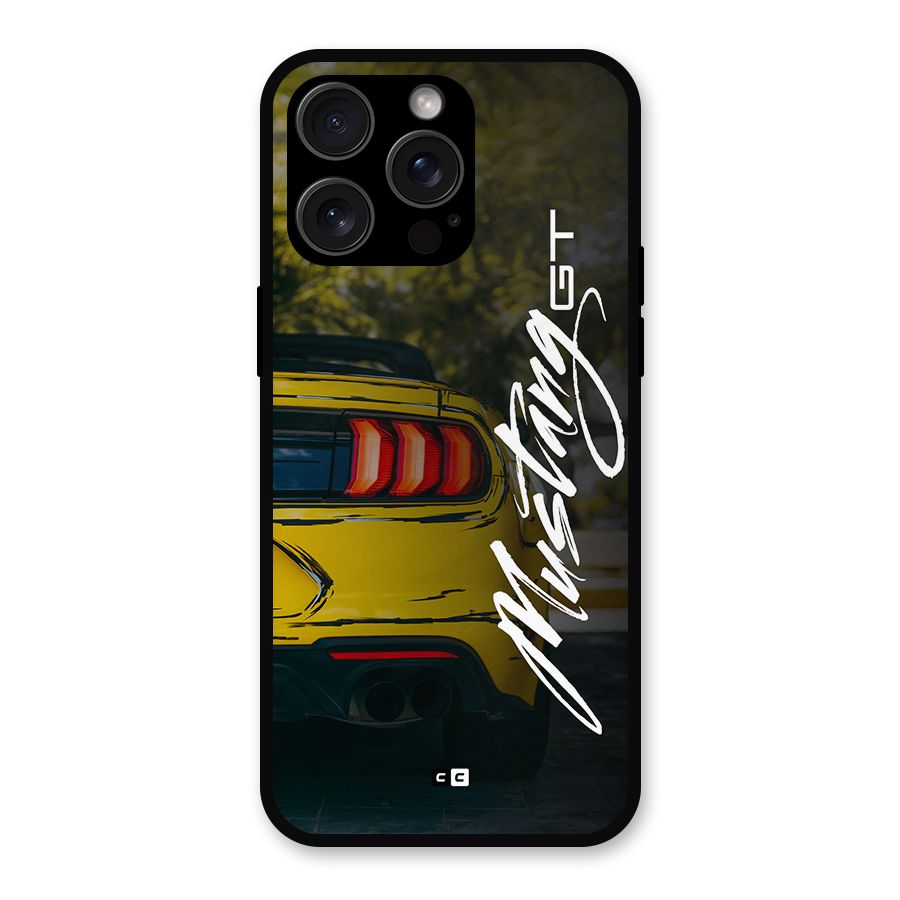 Amazing Mad Car Metal Back Case for iPhone 15 Pro Max