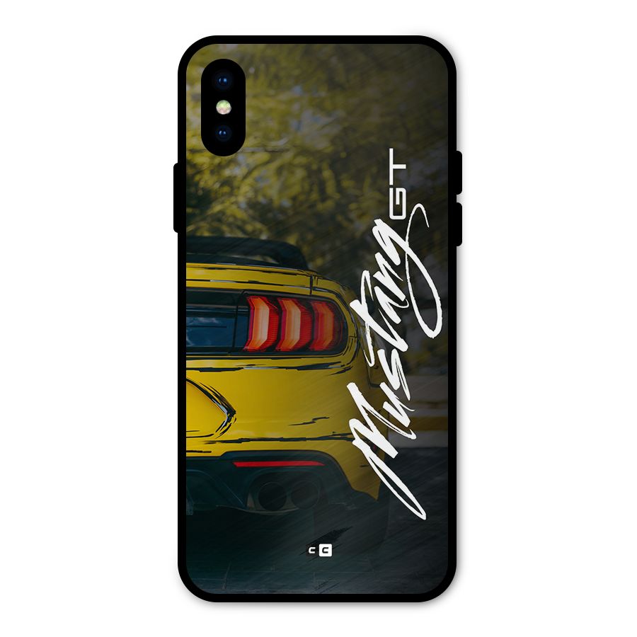 Amazing Mad Car Metal Back Case for iPhone XS