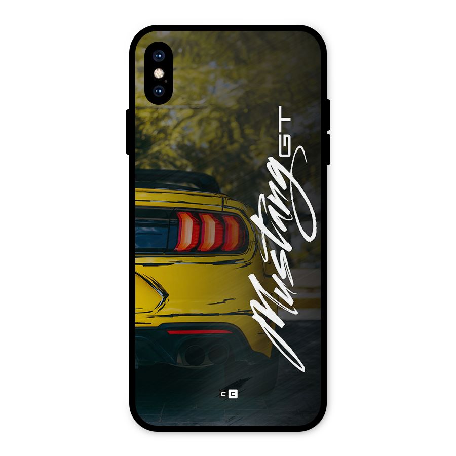 Amazing Mad Car Metal Back Case for iPhone XS Max