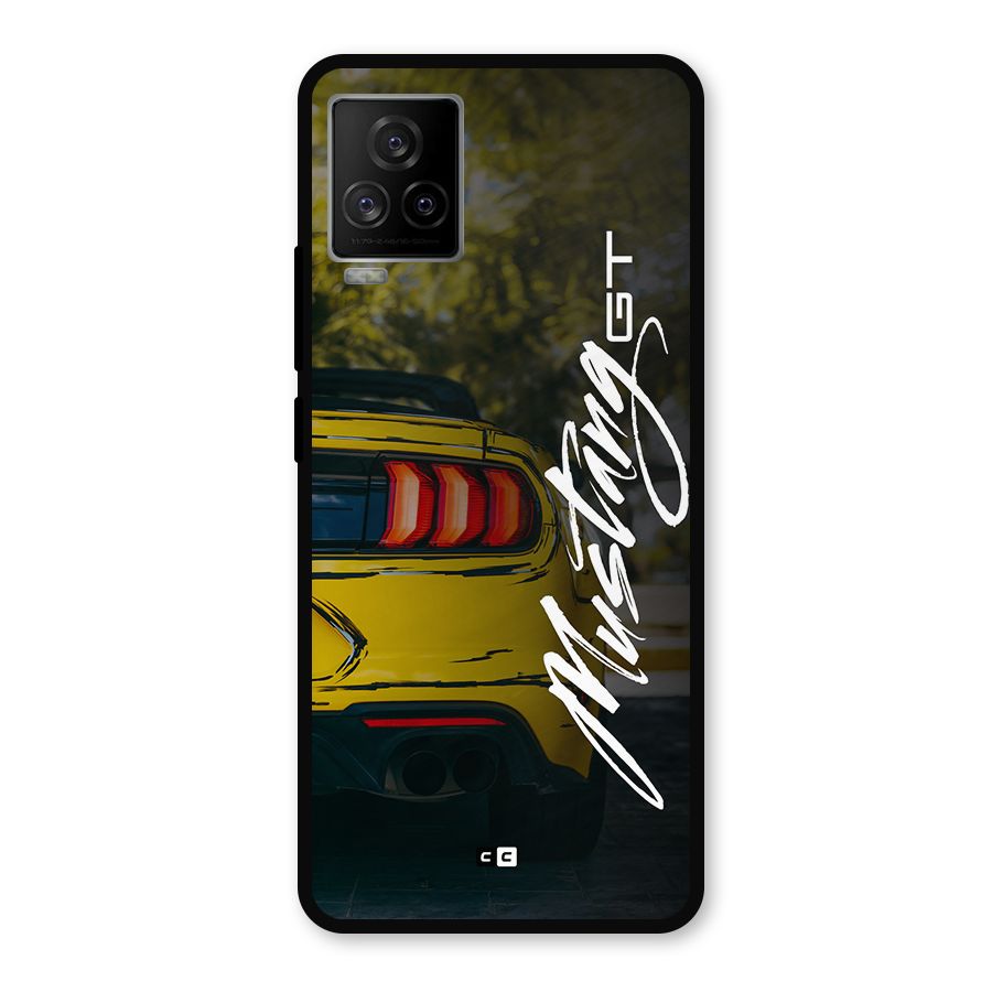 Amazing Mad Car Metal Back Case for iQOO 7 Legend 5G